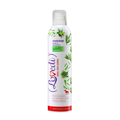 Shampoo Cane Mousse Pelo Lungo Aloe