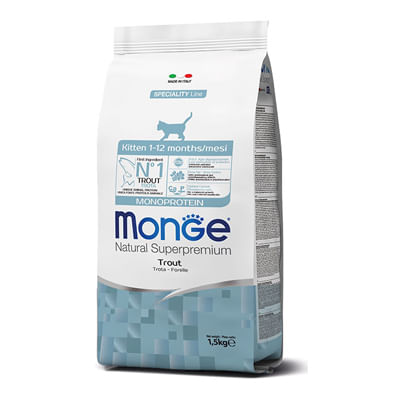 Monge Natural Superpremium Kitten con Trota