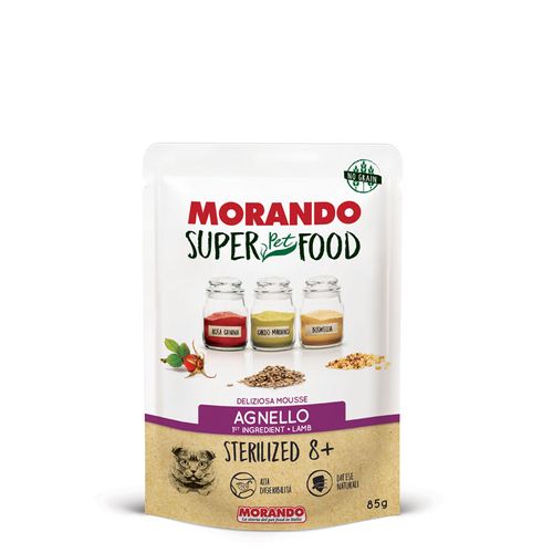 Morando Superfood Gatto Sterilised 8+ Mousse Agnello