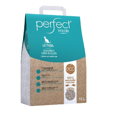 Perfect Lettiera Gatto Eco Cellulosa