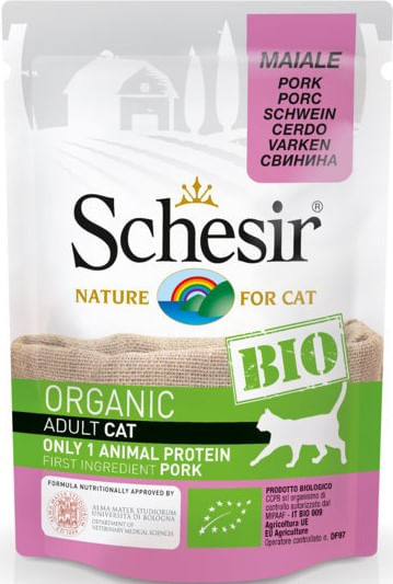 Schesir Cat Bio Busta Multipack 16x85G