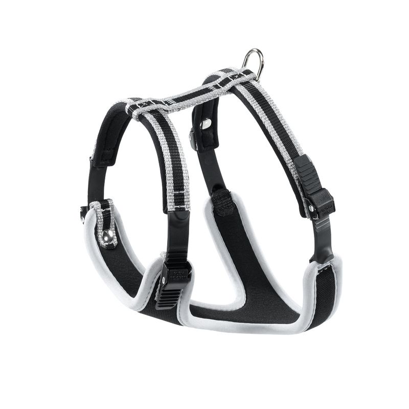 CAMON-ERGOCOMFORT-CANE-PETTORINA-GRIGIO-E-NERO