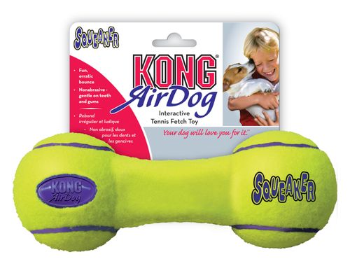 KONG Airdog Squeaker Dumbbell