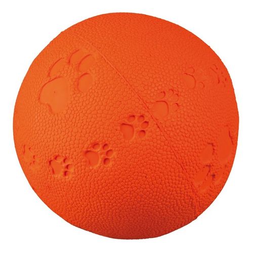 Palla per Cane in Gomma Naturale con Squittio