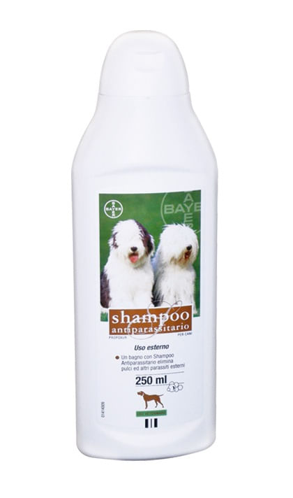 Shampoo Antiparassitario per Cane