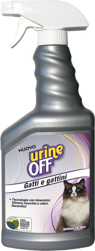 Urine off Spray per Gatti e Gattini