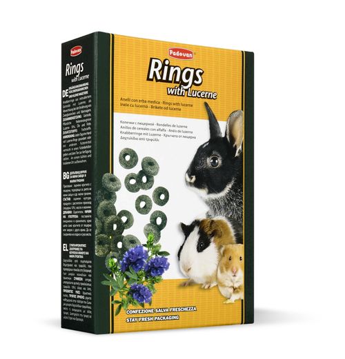 Padovan Snack Rodistori Rings con Lucerne