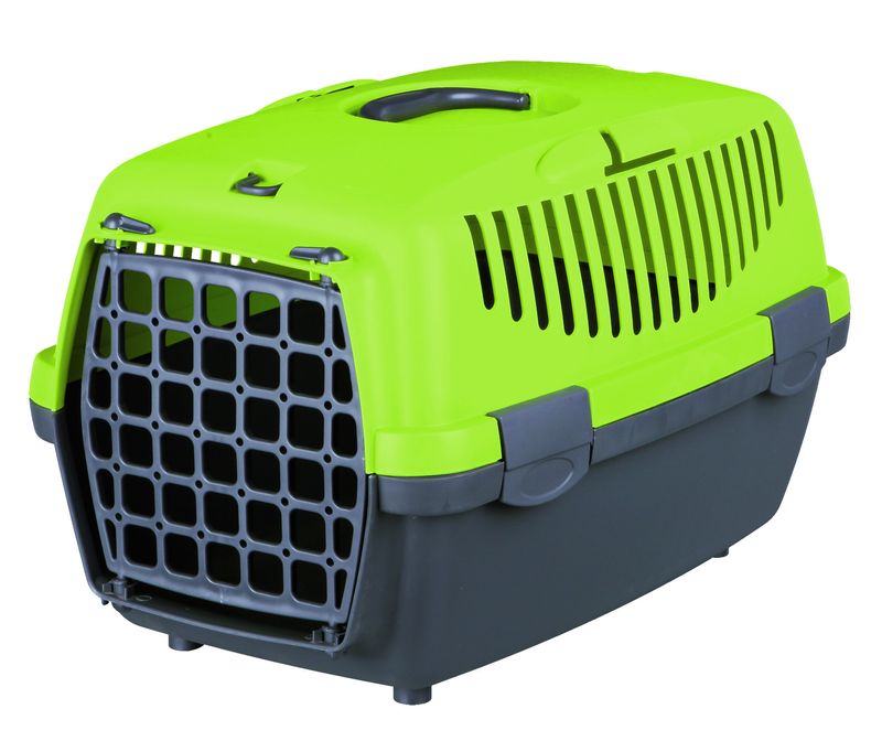 Trasportino Per Cani E Gatti Fino A 6Kg - Con Porta In Plastica E Ganci Per Auto