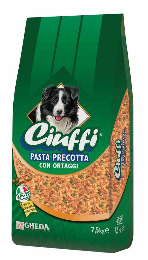 Ciuffi Dog Pasta Precotta con Ortaggi
