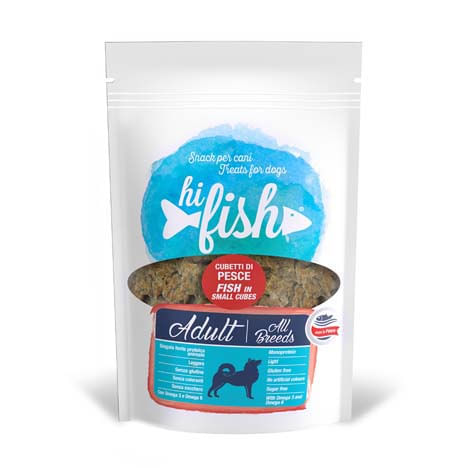 Hi Fish Snack Dog Cubetti con Pesce