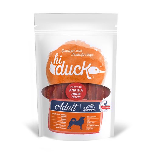 Hi Duck Snack Dog Filetti di Anatra