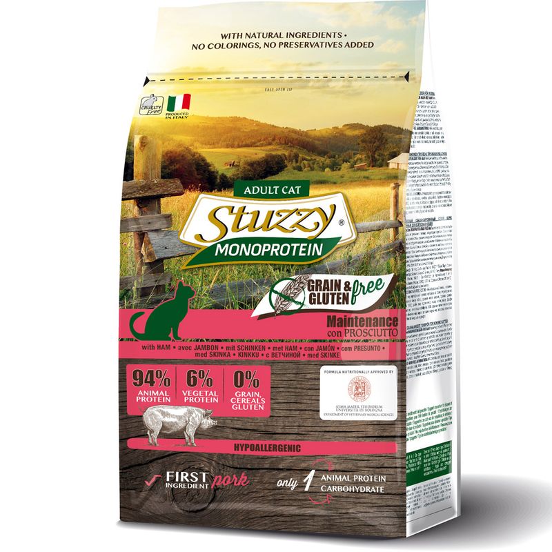 Stuzzy Grain Free Gatto Prosciutto 1.5KG