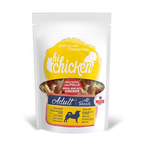 Hi Chicken Snack Dog Ossi con Pollo 100G