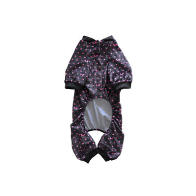 United Pets Pigiama Dreaming Dog Nero con Stelle