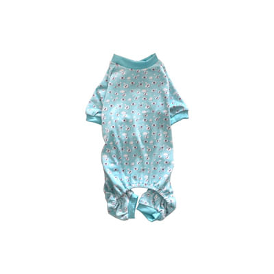 Pigiama Dreaming Dog Azzurro Con Nuvole