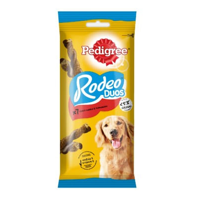 Pedigree Snack Cane Rodeo Duos Manzo e Formaggio 7 pz