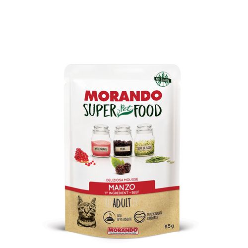 Morando Superfood Gatto Mousse Manzo
