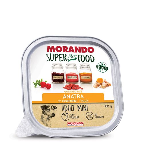 Morando Superfood Adult Mini Pate Anatra