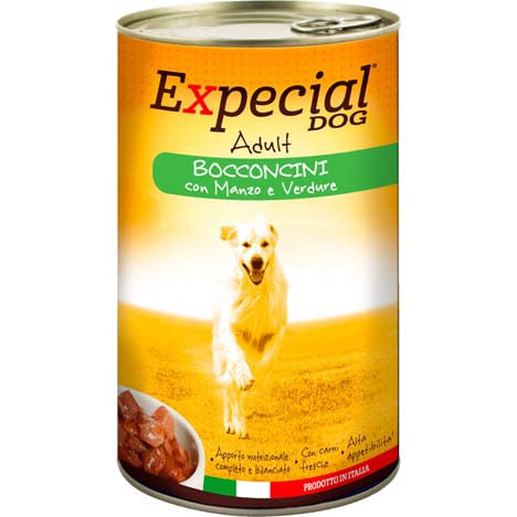 Expecial Dog Manzo e Verdure Bocconcini 1250G