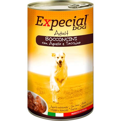 Expecial Dog Agnello e Tacchino Bocconcini 1250G