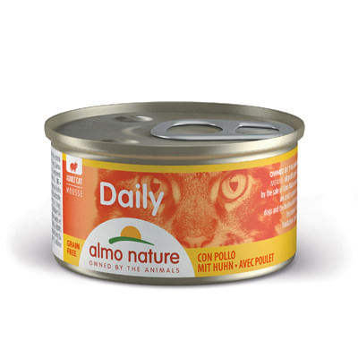 Almo Nature Daily Mousse Cat Lattina Multipack 24x85G