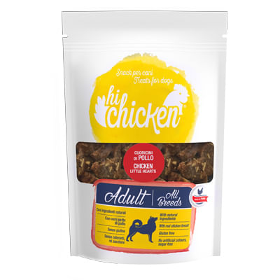 Hi Chicken Snack Dog Cuoricini con Pollo 90G