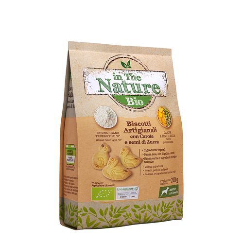 In The Nature Bio Dog Biscotti Artigianali Carota e Zucca