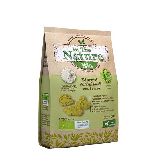 In The Nature Bio Biscotti con Spinaci 210G