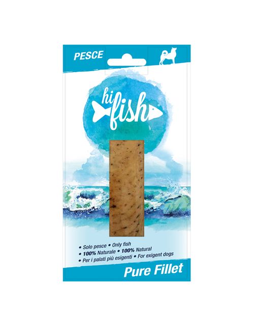 Hi Fish Snack Dog Pure Fillet con Pesce