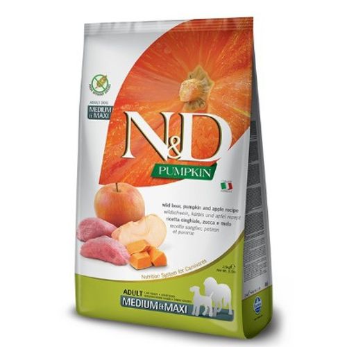 N&D Pumpkin Adult Medium Maxi Cinghiale Zucca