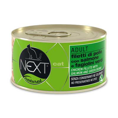 Next-gatto-Pollo-salmone-e-fagiolini