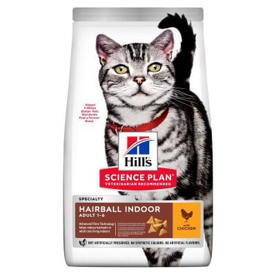 Hill's Science Plan Gatto Adult Hairball Indoor Pollo