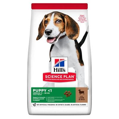 Hill's Science Plan Puppy Medium con Agnello e Riso