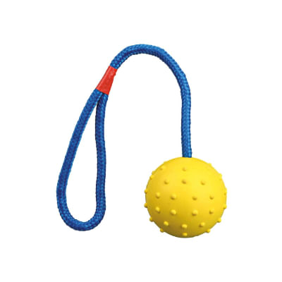 Trixie Gioco Palla In Gomma Per Cani &Oslash; 5,5 Cm - Leggera E Portatile - Giocattolo Da Lancio Per Allenamento