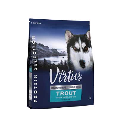 Virtus Dog Protein Selection Adult Trota No Grain