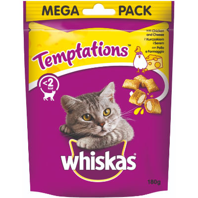Whiskas Snack Gatto Temptations 180G