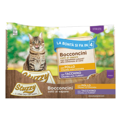 Stuzzy Sterilized Cat Busta Multipack 4x85G