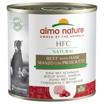 Almo Nature HFC Natural Dog Sfilaccetti Lattina Multipack 12x290G