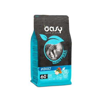 Oasy Cat Grain Free Adult al Pesce