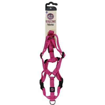 Pettorina Reflective Nylon Rosa