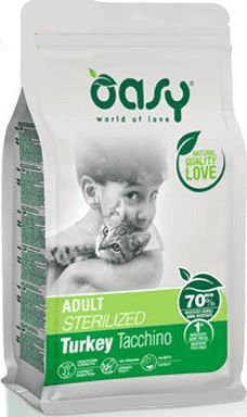 Oasy Cat Adult Sterilized al Tacchino