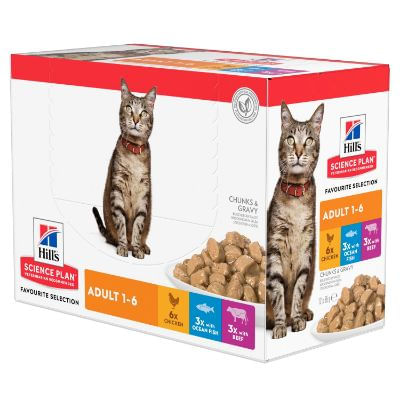 Hill's Science Plan Cat Busta Multipack 12x85G