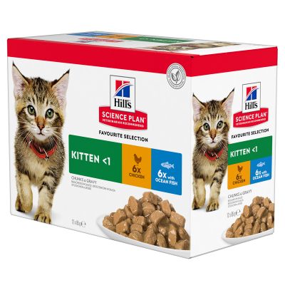 Hill's Science Plan Kitten Busta Multipack  12x85G