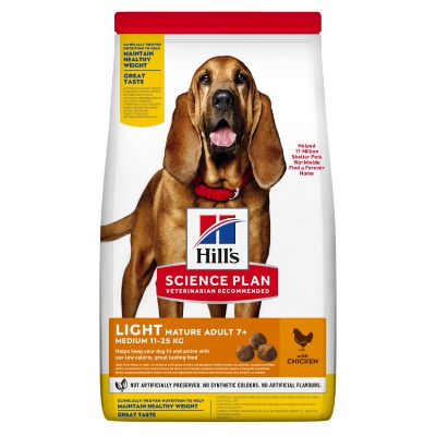 Hill's Science Plan Dog Light Mature al Pollo