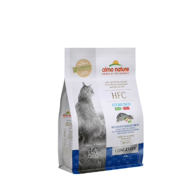 Almo Nature Cat HFC Sterilized Longevity Spigola