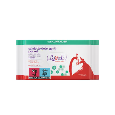 Salviette Detergenti Pocket 12pz