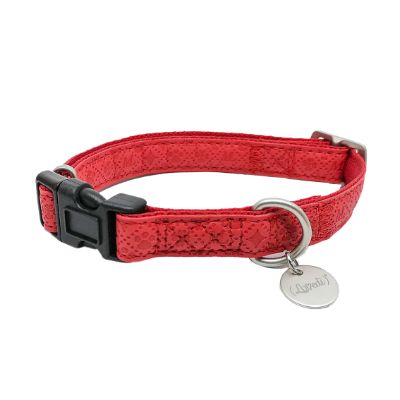 Collare Majesty in Similpelle Rosso