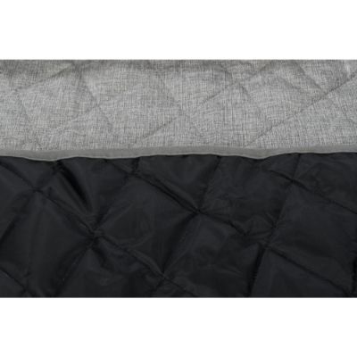 divano-nero-con-coperta-grigio-chiaro6