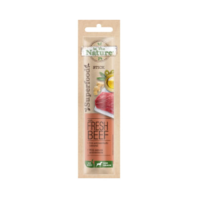 In The Nature Dog Snack Stick Manzo 10G