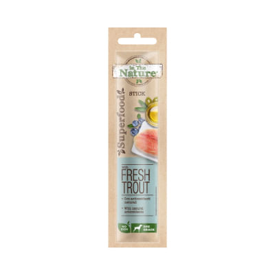 In The Nature Dog Snack Stick Trota e Mirtillo 10G